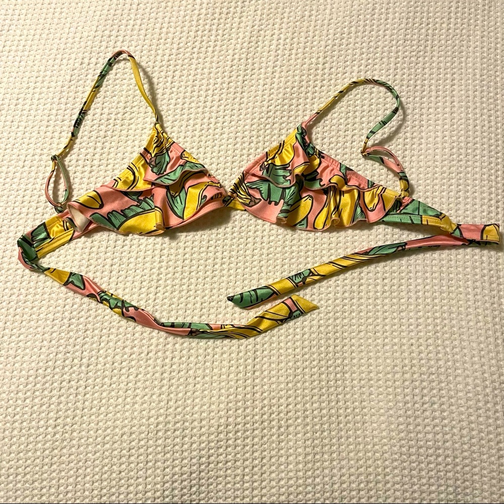 Wildfox Swim banana bikini top